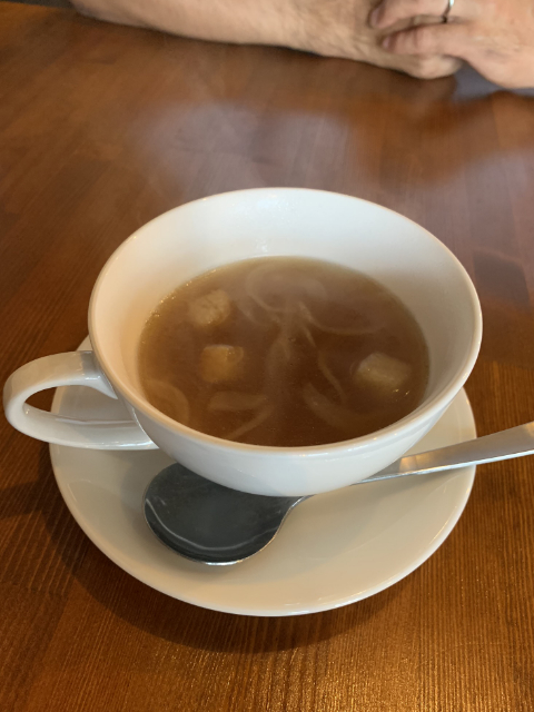 「CAFE&GRILL DUMBO（ダンボ）」のスープ