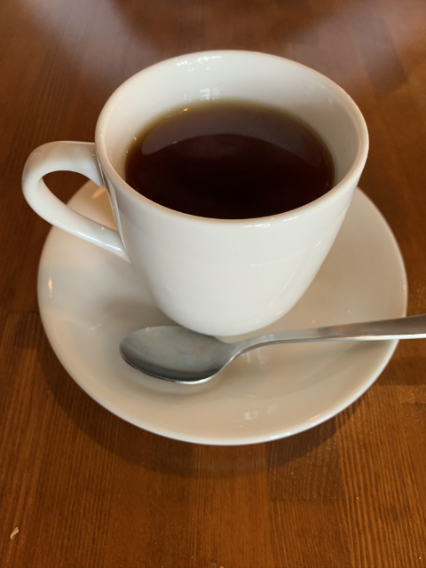 「CAFE&GRILL DUMBO（ダンボ）」の食後のコーヒー